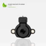 دریچه گاز پژو 206 پشت پلاستیکی تیپ 2